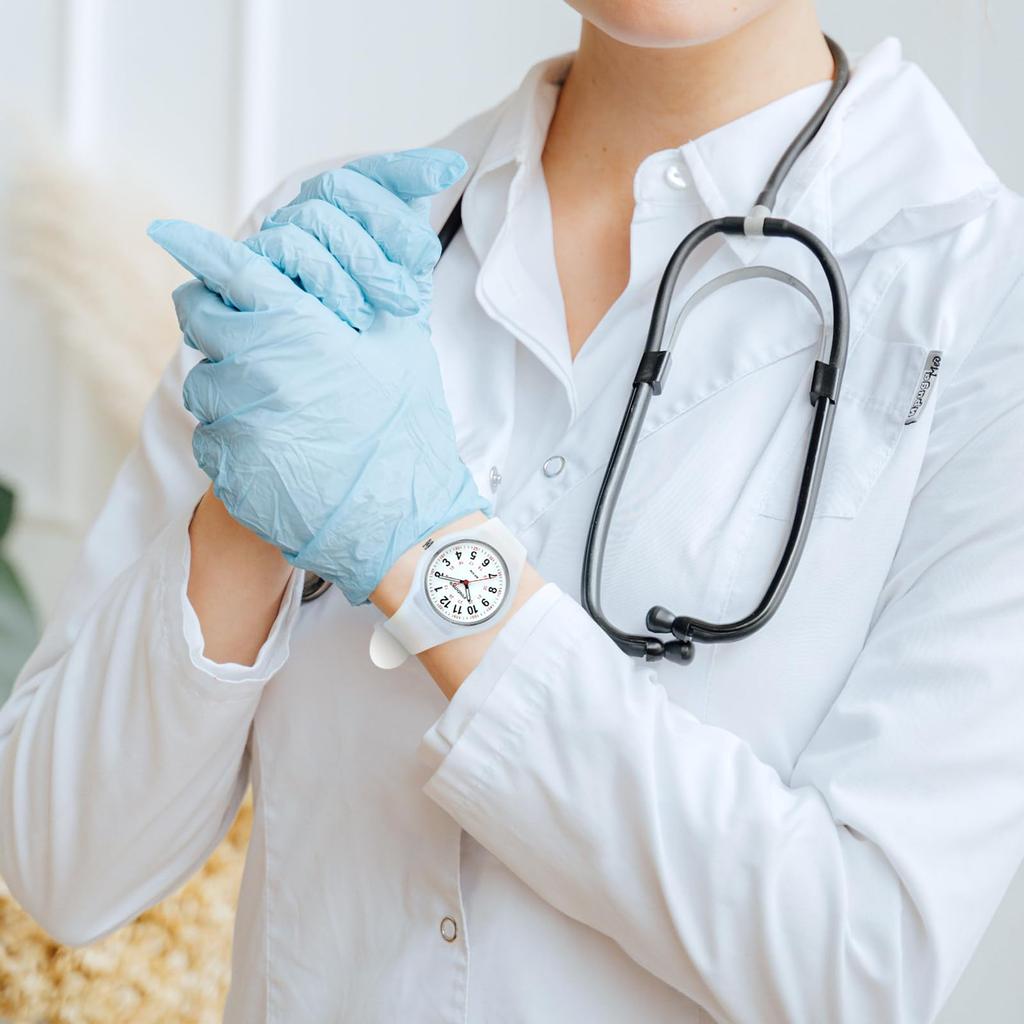 PINDOWS Women's Watch, Perfect for Medical Professionals, Students, and More, Sport Analog Quartz Watch