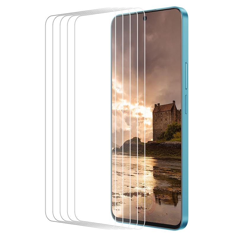 

ENKAY HAT PRINCE 5Pcs For Honor X7b 4G/90 Smart Screen Film Large Arc Edge 9H Screen Protector As Shown A