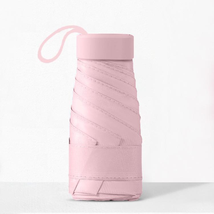 Parapluie Compact Double Usage Pluie & Soleil - Mini Parasol Portable pour Femmes, Imperméable, Crème Solaire