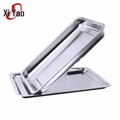 304 Stainless Steel Rectangular Steaming Tray
