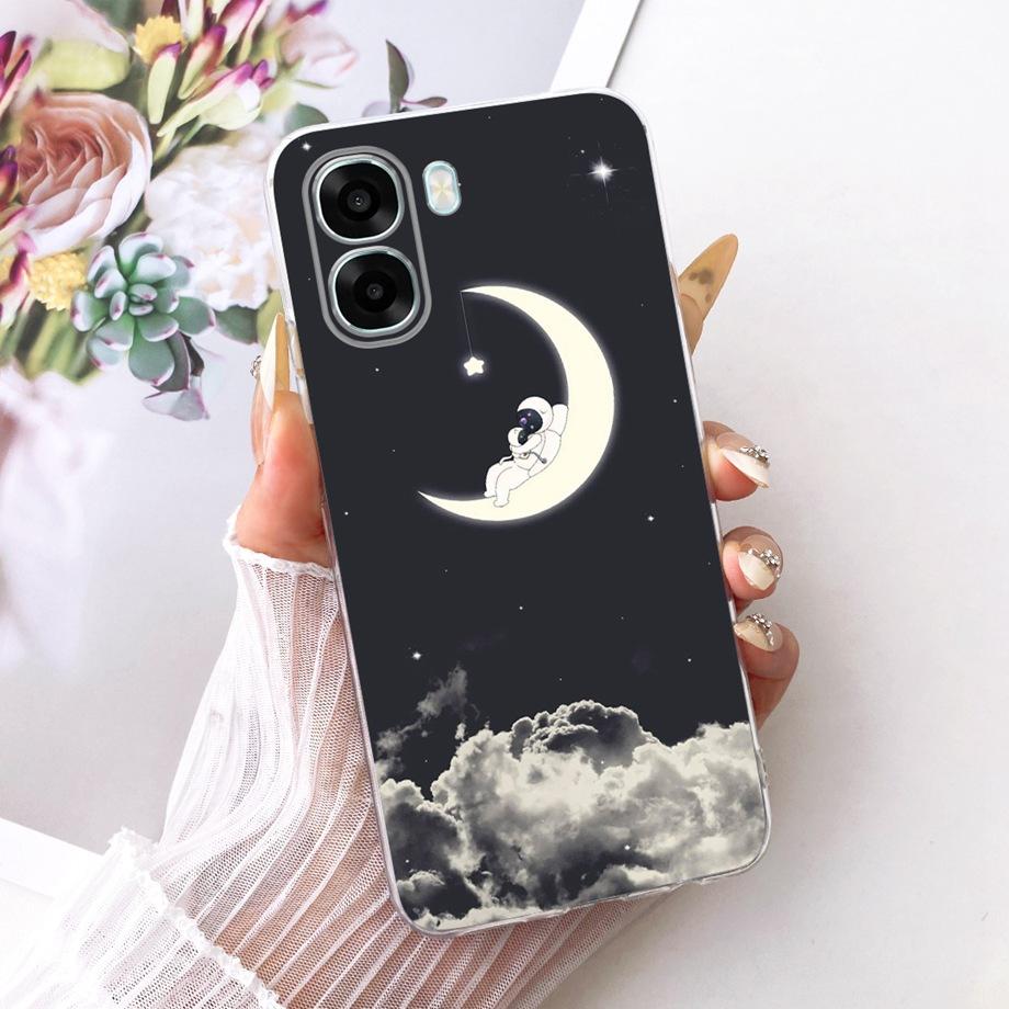 Cool Style Cartoon Fashion Phone Case For Oppo A6x A6s A6t A6 4G 5G / Oppo A6T Pro 4G Fundas Clear Soft Silicone Coque Cover