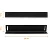 3 Pcs Car Back Auto Trunk Fixed Rack Easy Installation Universal Storage Partition Baffle Multipurpose for Car Boot Arrangement