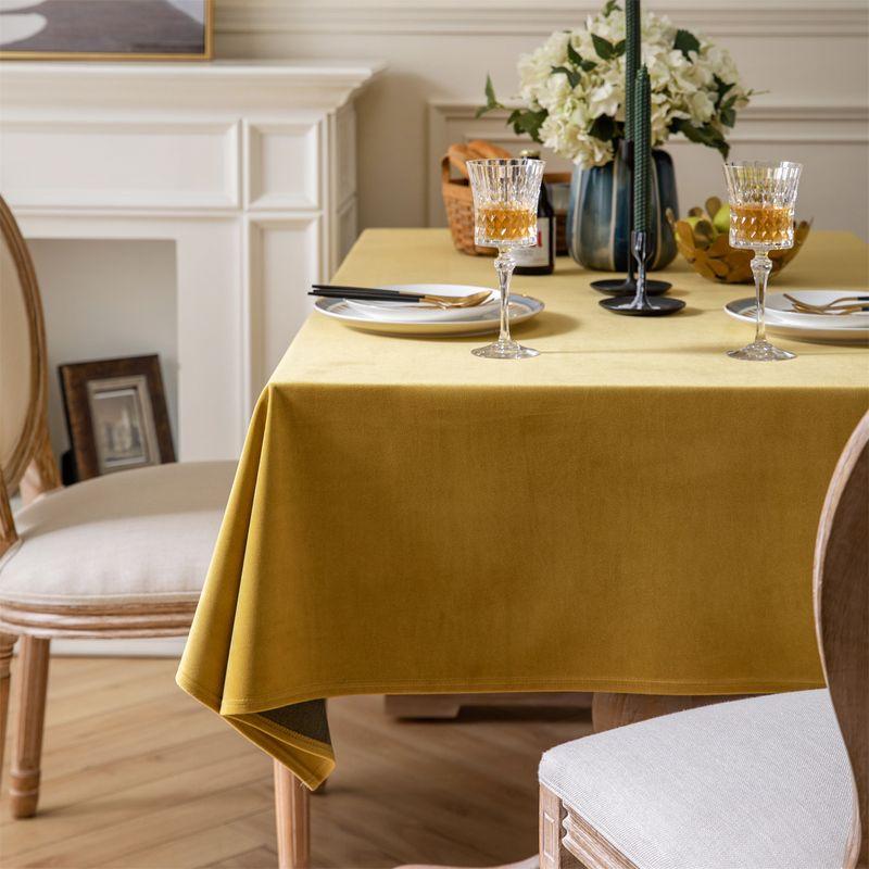 

Темно-зеленая золотая бархатная элегантная скандинавская ретро скатерть Copper yellow 65*65cm small cover towel dustproof