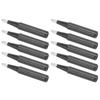 10Pcs Soldering Iron Tips Replacement Black Inner Heating Type Accessories 900M T 2.4D