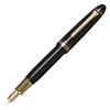 Sailor Profit Casual L Stable Fountain Pen with Gold Clear Fine Made In Trim, Black, Nib, Japan, 11-0825-220
