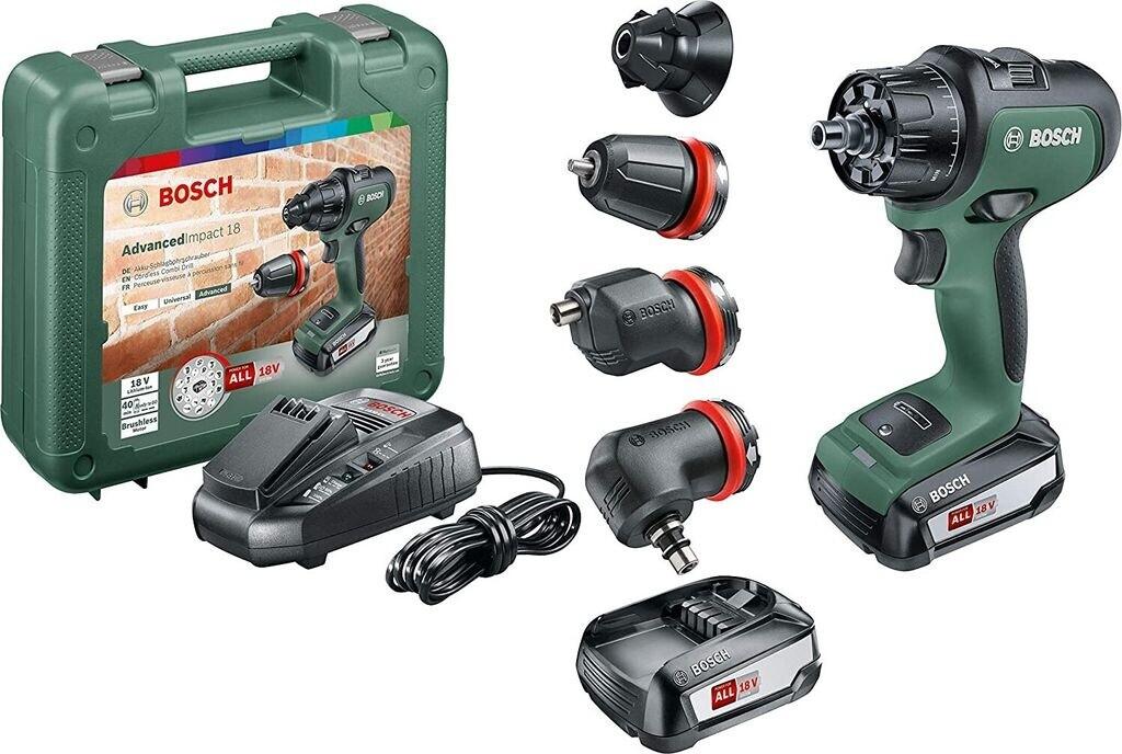 Ударный шуруповёрт Bosch Home and Garden AdvancedImpact 182x2,5Ah, 5-tlg