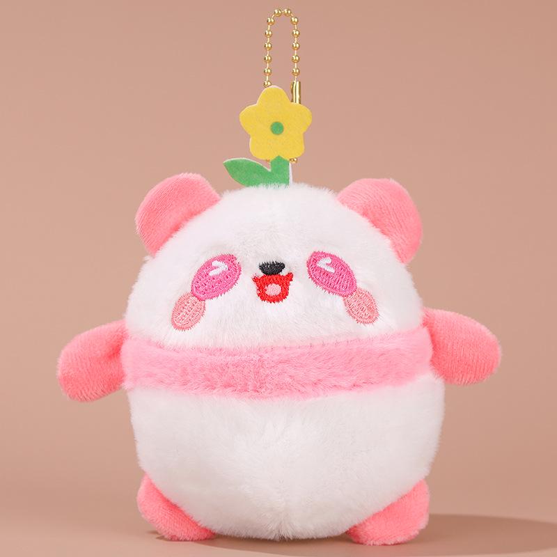 Adorable Panda Plush Toy Pendant - Keychain & Bag Charm Loose