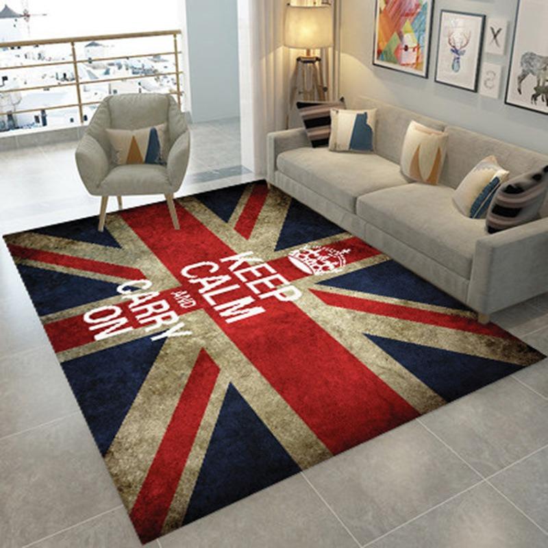 Minimalist Style Rug Luxurious Non-Slip Living Room Carpet Sofa Mat Bedroom Floor Covering Traditional Home Decor Mat Fashion