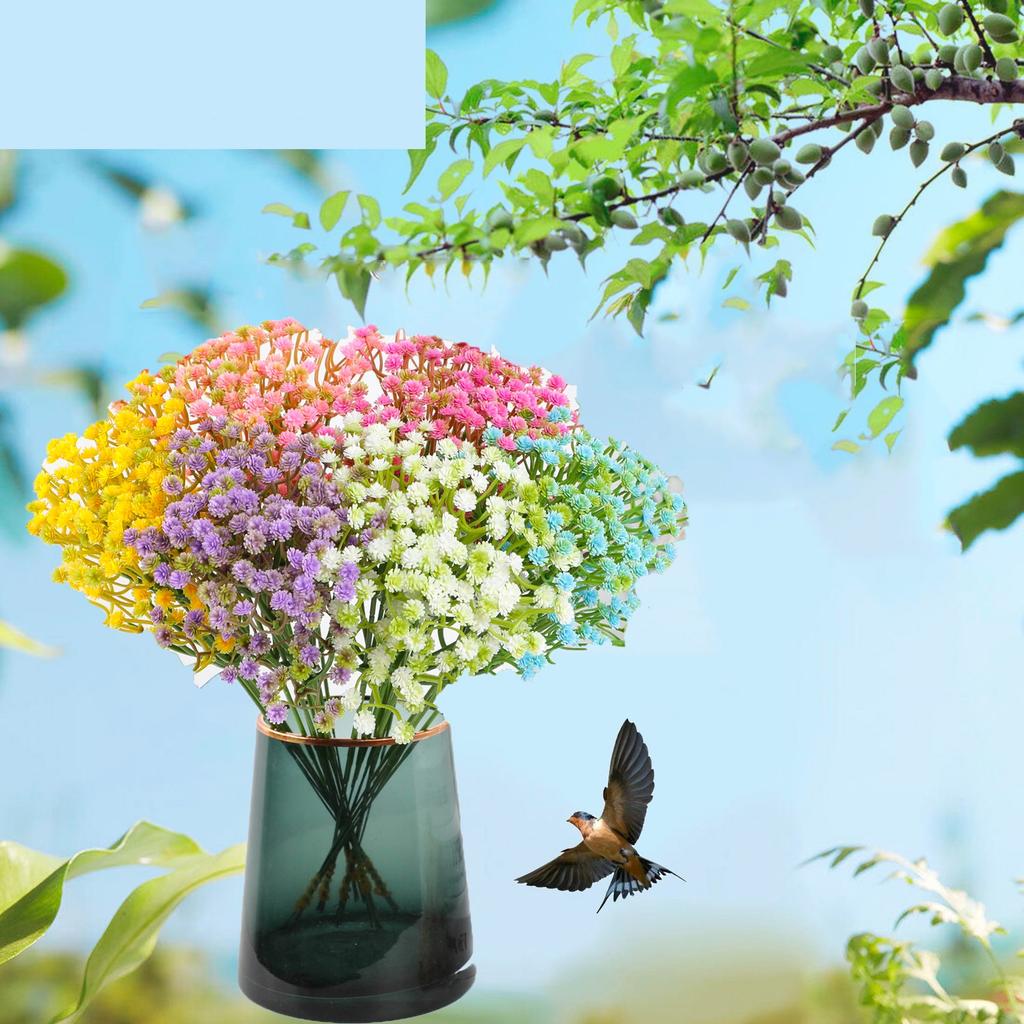 Simulation Green Plant Baby's Breath Bouquet Wedding Arrangement Simulation Flower Decoration Plant Props