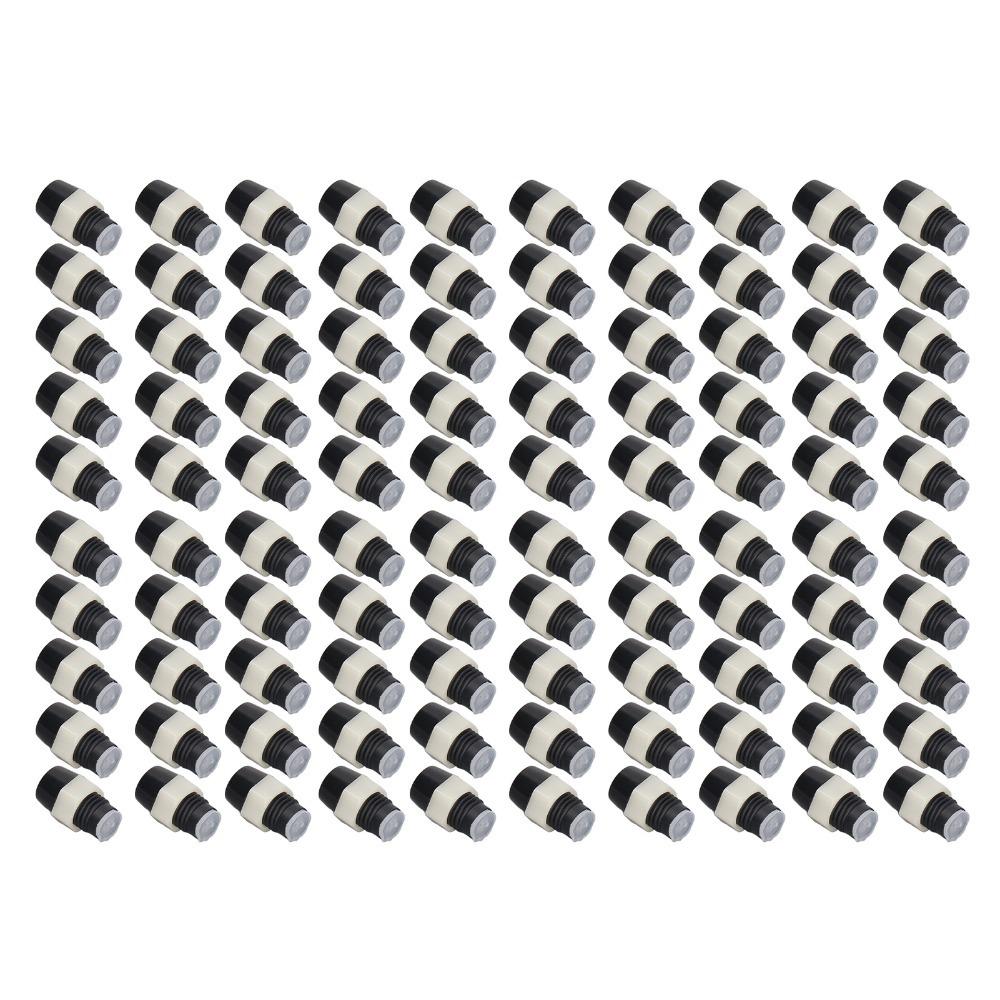 

100SET 5mm LED Holder Multi-Purpose Black LED Lamp Holder Universal Fit Light Emitting Diode Panel Mount Electronic DIY Projects