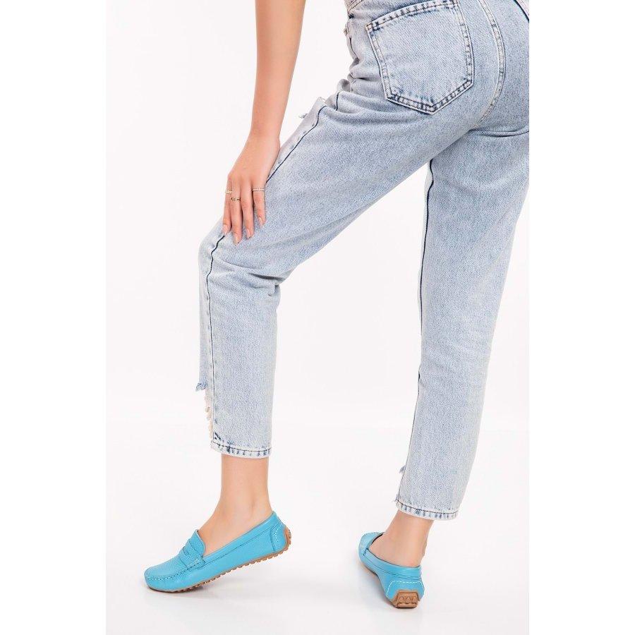 Damen-Freizeitschuhe aus echtem Leder