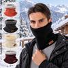 Thick Knitted Neck Warmer Imitation Cashmere Windproof Face Cover Outdoor Face Cover For Men Women