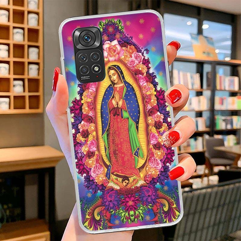 Virgin De Guadalupe Virgen Mary Cover Phone Case For Xiaomi Redmi Note 15 14 13 12 11 10 Pro Plus 14S 12S 11S 11T 11E 10S Soft F