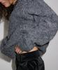 Obeodyupeulleeo Oversize Hairy Knit _Charcoal