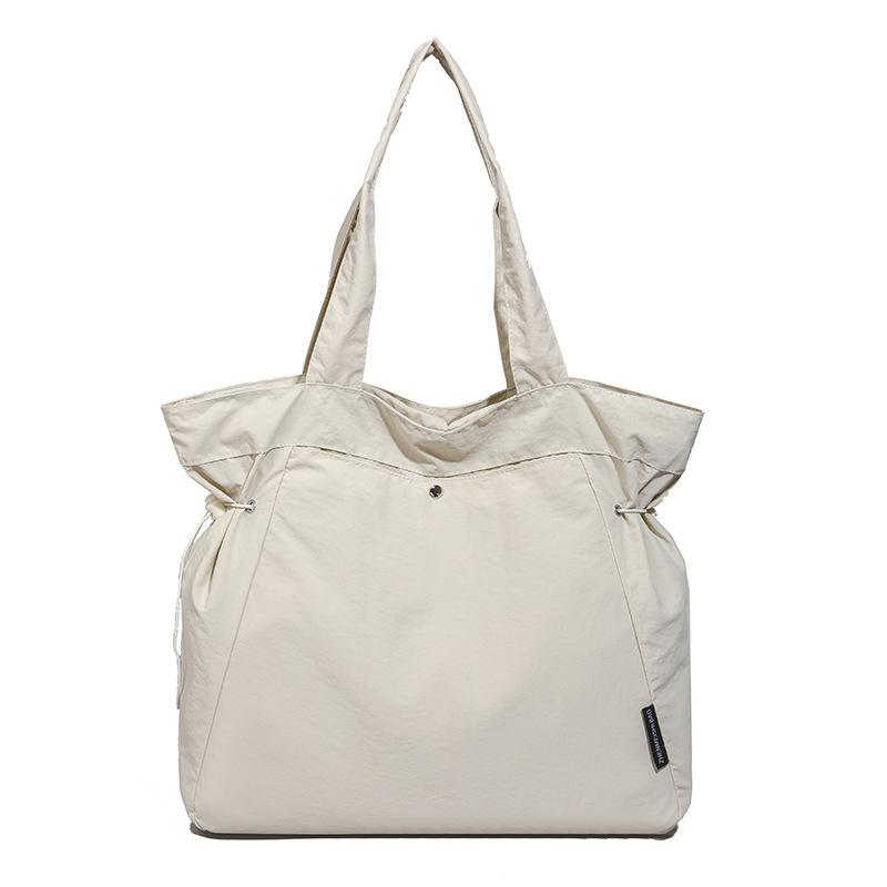 Nylon Bag Women's Large Capacity Shoulder Bag Student Class Commuter Tote Bag