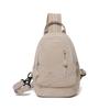 Lightweight Nylon Backpack Women's Multifunctional Chest Bag Outdoor Travel Shoulder Bag