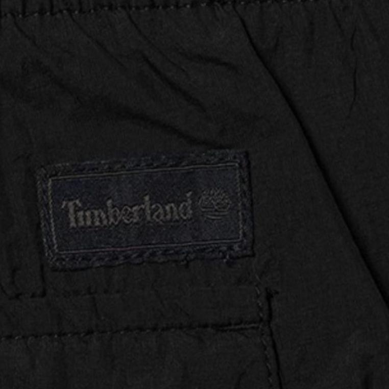Timberland Solid Color Outdoor Casual Straight Leg Shorts Men shorts Black A68HW-001