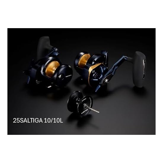 Daiwa SLP Works SLPW 25 SALTIGA 10 Spool Black