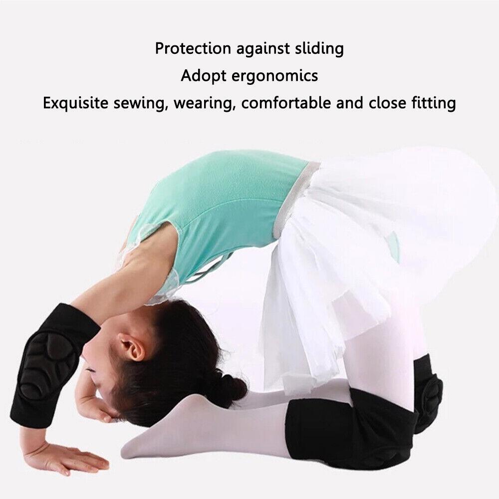 1Pair Protective Knee Pads Elbow Sleeves Guard,Thick Sponge Anti-Slip,Collision Avoidance Sport Protective Kneepad Skate Soccer