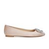 - [] New York Dinner _ Rhinestone Square Buckle Shallow Mouth Flat Sole Shoes Women's Wedding Shoes Commuter Shoes