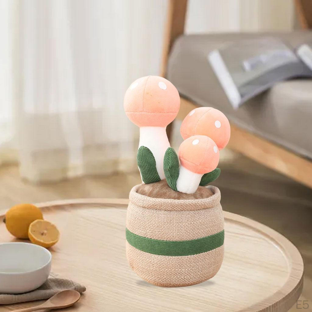 Cute Potted Plants Plush Toys, Lovely Stuffed Doll, Car office and home Drcorative Small Gadget for