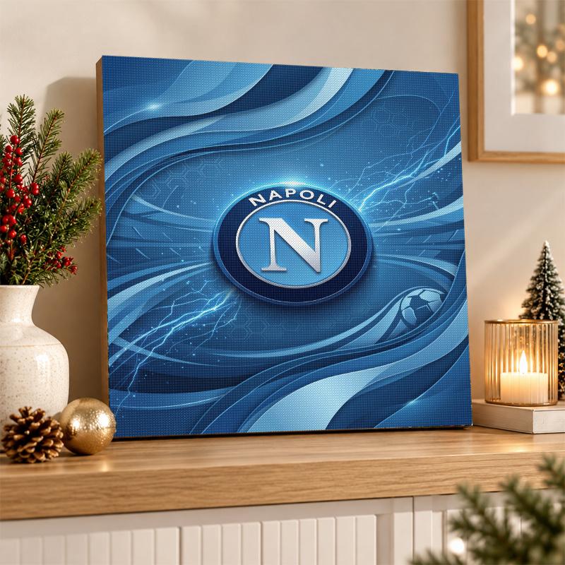 Napoli FC Diamond Painting Kit 5D Full Drill DIY Diamond Mosaic Wall Art Home Decor