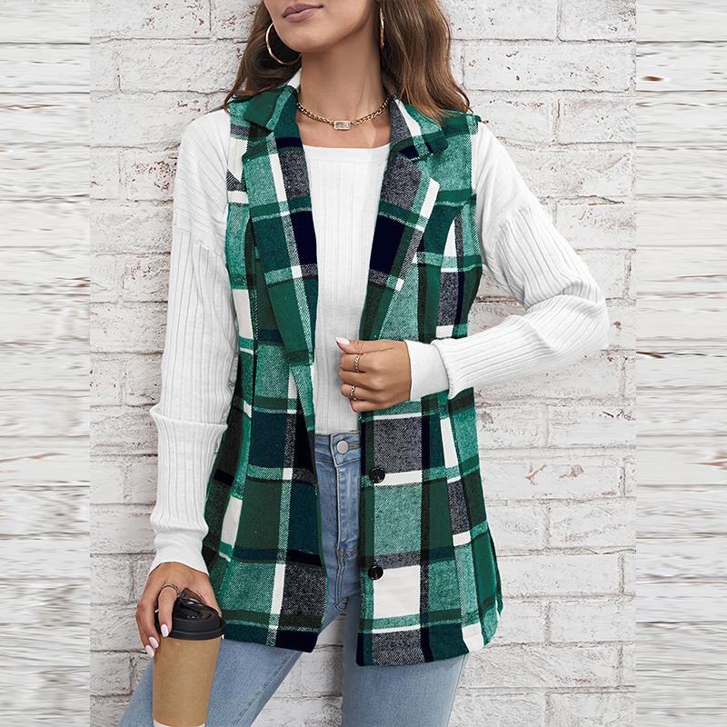 

Женский жилет с поясом и V-образным вырезом, повседневный модный удобный жилет для повседневной носки на открытом воздухе, жилет, женская одежда на осень XL зелёный