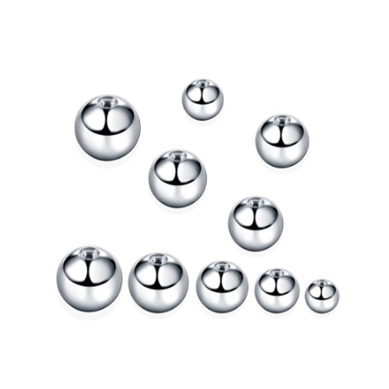 316L Stainless Steel 14G/16G/18G Round Cone Piercing Jewelry Accessories