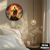 Jesus Christ D Flat High Definition Metal Wall Art Divine Love Blessing Open Arms Heavenly Light Redeemer Son of God Religious