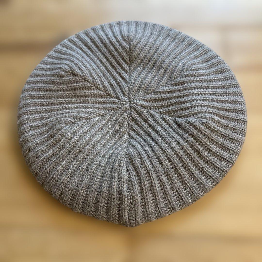 Used KIJIMA TAKAYUKI 100% cashmere beret