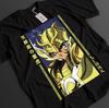 Saint Seiya Shirt Shiryu Tshirt Hyoga TShirt Shun Top Ikku Anime Graphic Tee