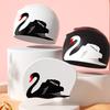 Adult Swim Caps, Silicone Waterproof Comfortable Swimming Cap for Women, Long and Short Hair