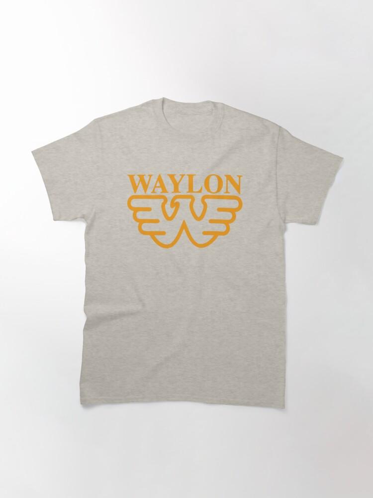 Willie Nelson Waylon Jennings - Outlaw Country Music Classic T-Shirt