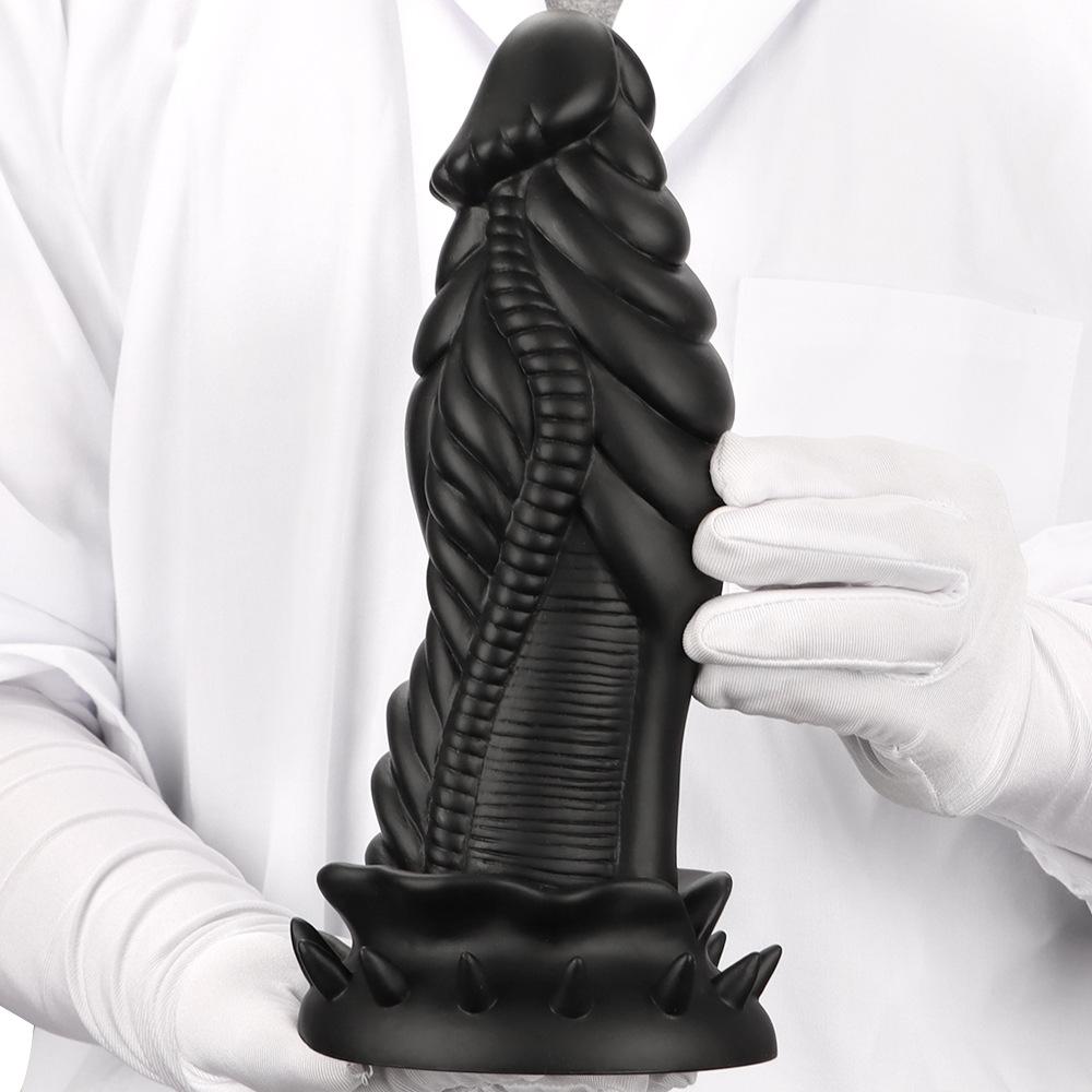 Silicone Soft Anal Dilator Shaped Anal Plug Dildo Adult Sex Toy Realistic Dick Fisting Strap On Cock Dragon Penis BDSM