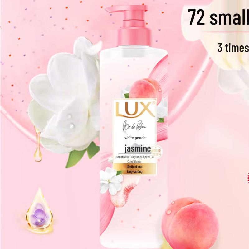 LUX White Peach Jasmine Essential Oil Fragrance Conditioner