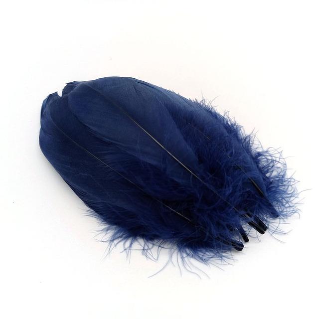 20pcs /Lot Goose Feathers For Crafts Diy Pluams Jewelry Making Wedding Clothing Decoration Accessories Needlework Plumes 15 .20cm