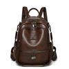 PU Backpack Women's Outdoor Travel Backpack Multi-function Shoulder Bag