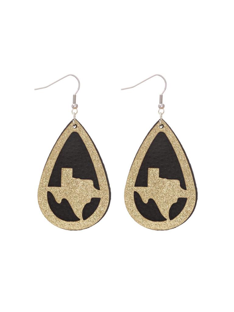 Stylish PU Leather Earrings: Creative Designs & Shapes