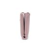 New women's long wallet, two fold, simple buckle solid color multi card handheld phone bag, zipper portable