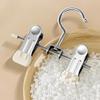 30pcs 360° Rotatable Clothes Drying Hanger Double Clip Windproof Pants Hanger Multi-Function Adjustable Clothes Clips