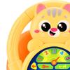 Kids Steering Wheel Toy Sensory Cute with Music Driving Controller Holder Stand for