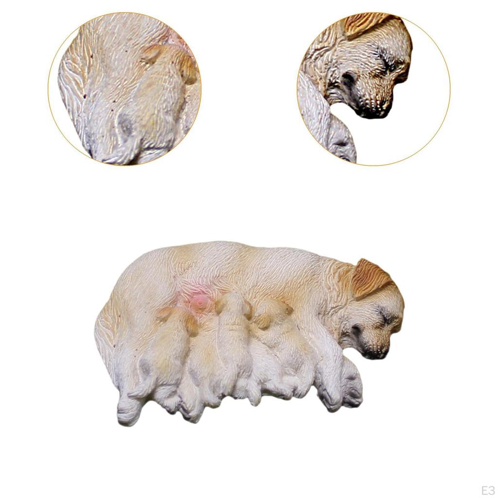 Hundefigur für Bonsai-Basteln, Miniatur-Harzmodell, Geschenkfeiern