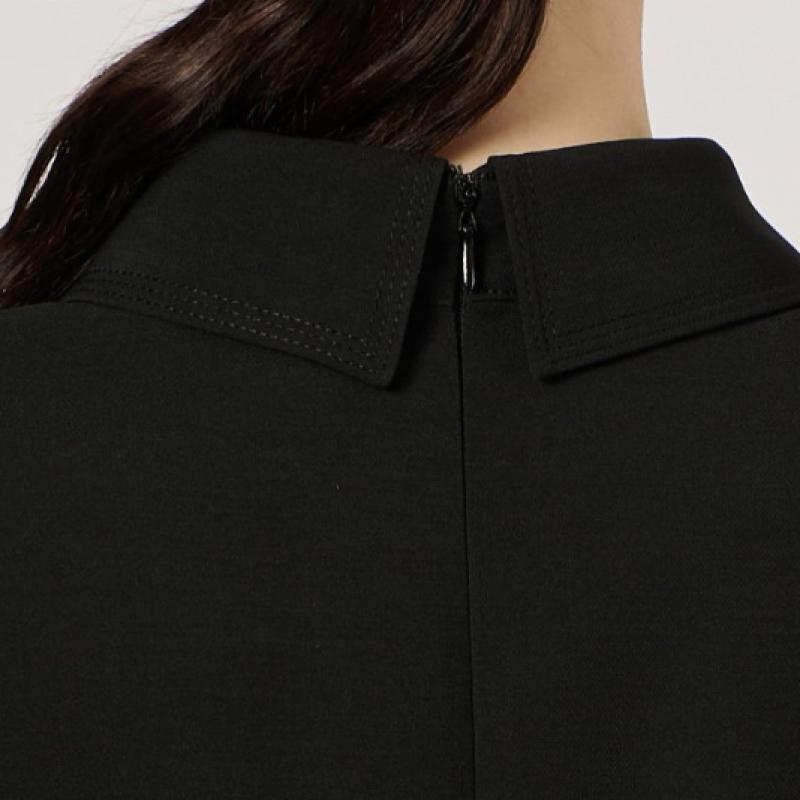BCBG V Neck Collar Dress B4m3o606