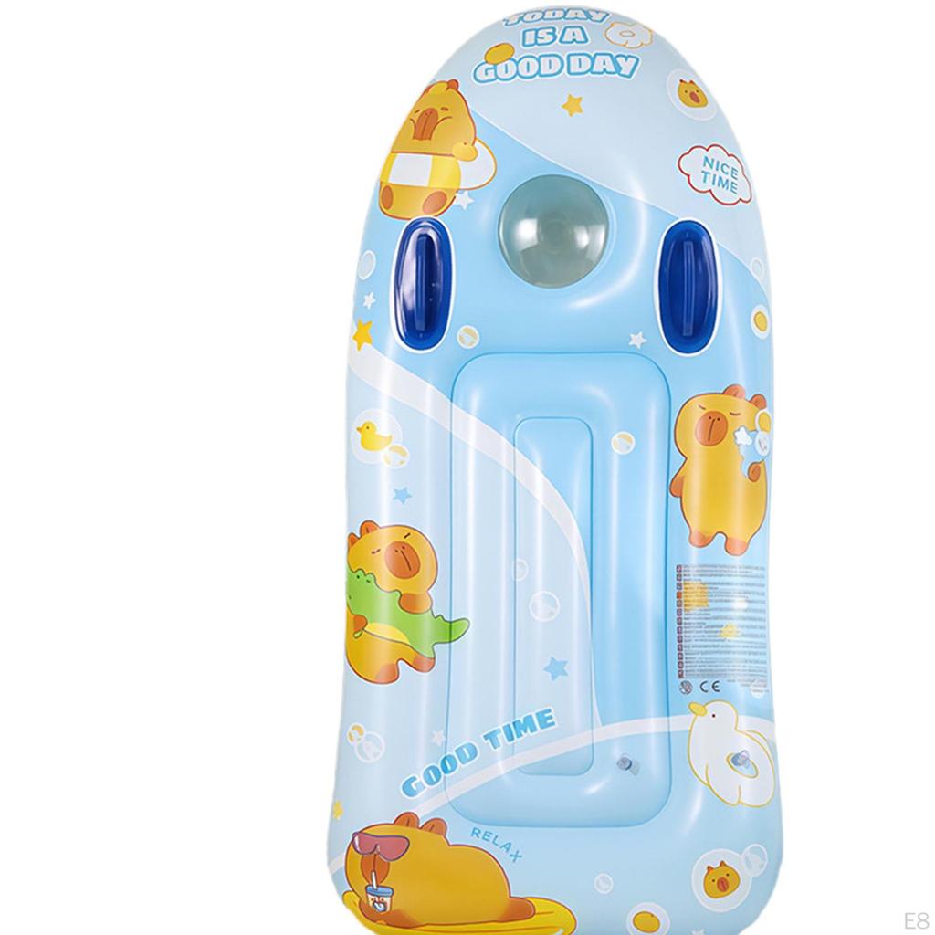 Inflatable Surfboard PVC Surfing Body Board for Kids Water Entertainment