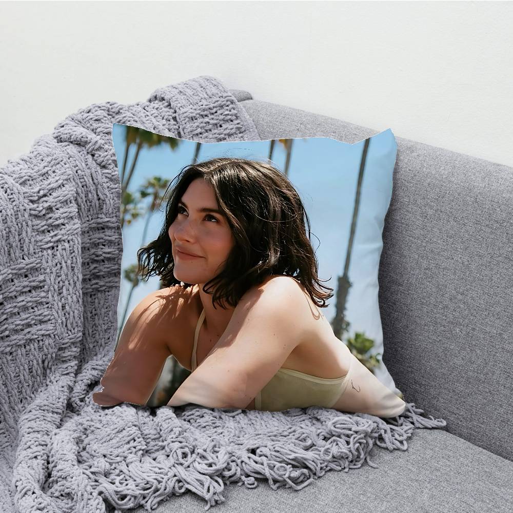 G-Gracie A-Abrams Throw Pillow Case For 45x45cm 55x55cm 30x30cm Square Car Pillowcase Home Bedchamber Decor Gift