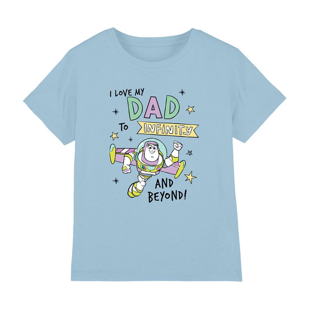 Toy Story 4 Boys Love Dad Buzz Lightyear T-Shirt