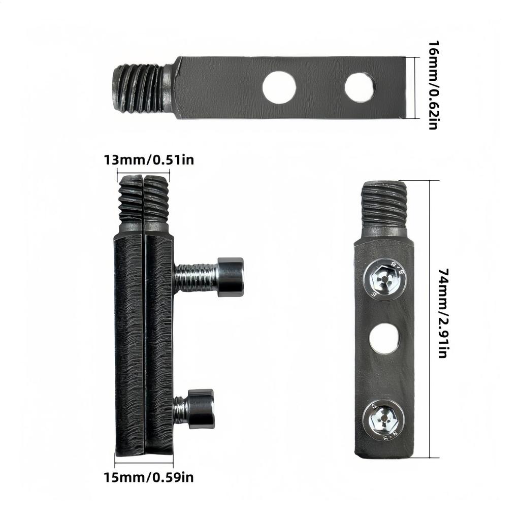 Faucet Valve Screw Extractor Multifunctional Stripped Screw Extractor Damaged Bolt Removing Tool Toolbox Supplies for Tap Repair