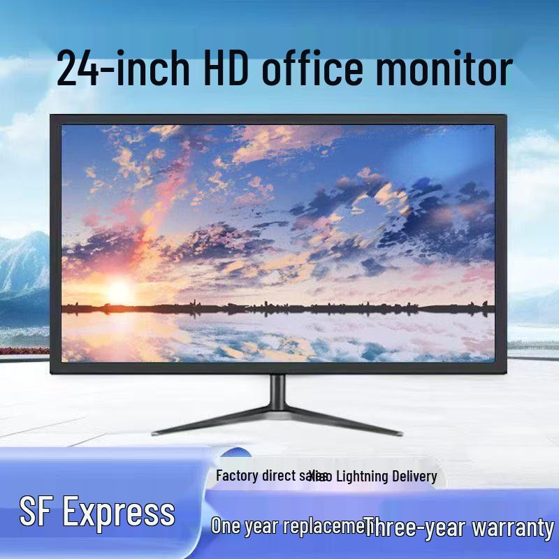 24-inch Anti-Blue Light Monitor for Office, Home, or Gaming