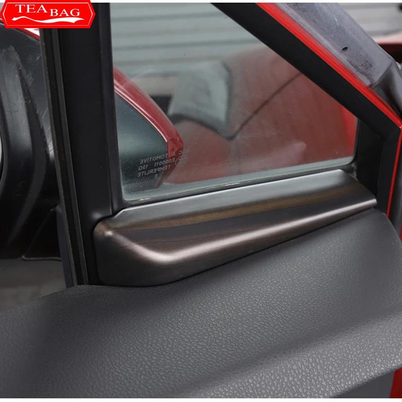 For Toyota C-HR CHR C HR 2017-2020 Car Styling Window Decorative Frame Sequins Front Door A-pillar ABS Cover Sticker Accessories