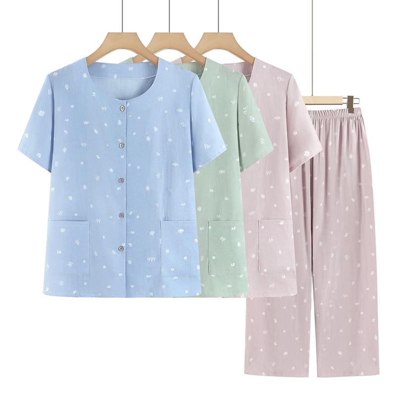 Elegant Tang Style Women s Outfit Set XL